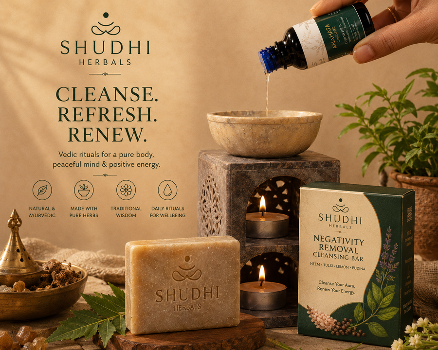 5 Vedic Rituals to Cleanse Your Energy & Invite Positivity Shudhi Herbals