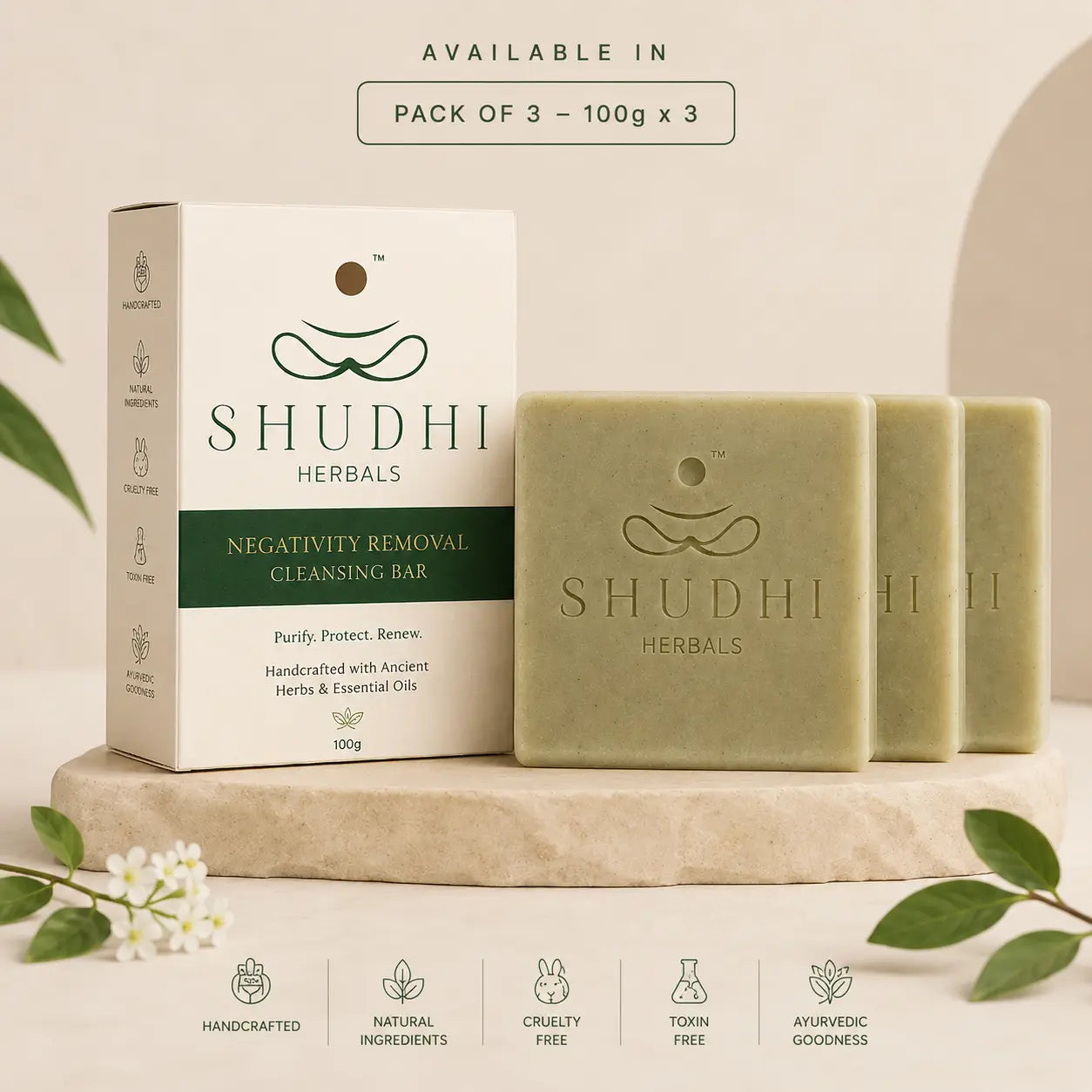 Negativity Removal Cleansing Bar